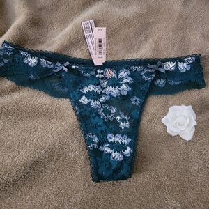 Victoria's Secret Shiny Green Panties Angel's